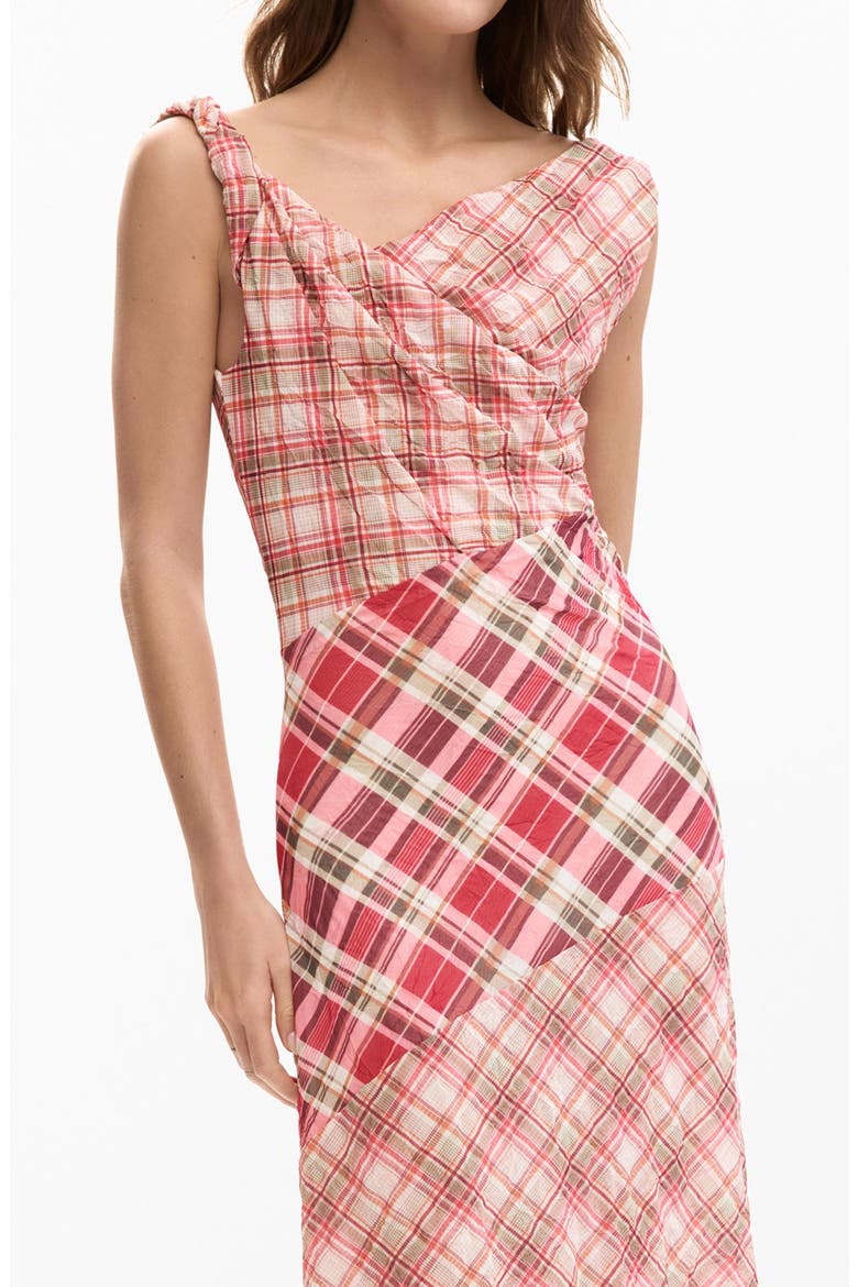 Print Sleeveless Flare Maxi Dress, Alternate, color, BURGUNDY