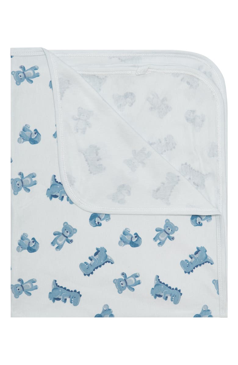 PL Baby by Petit Lem 10-Piece Layette Gift Set, Alternate, color, Light Blue Friends