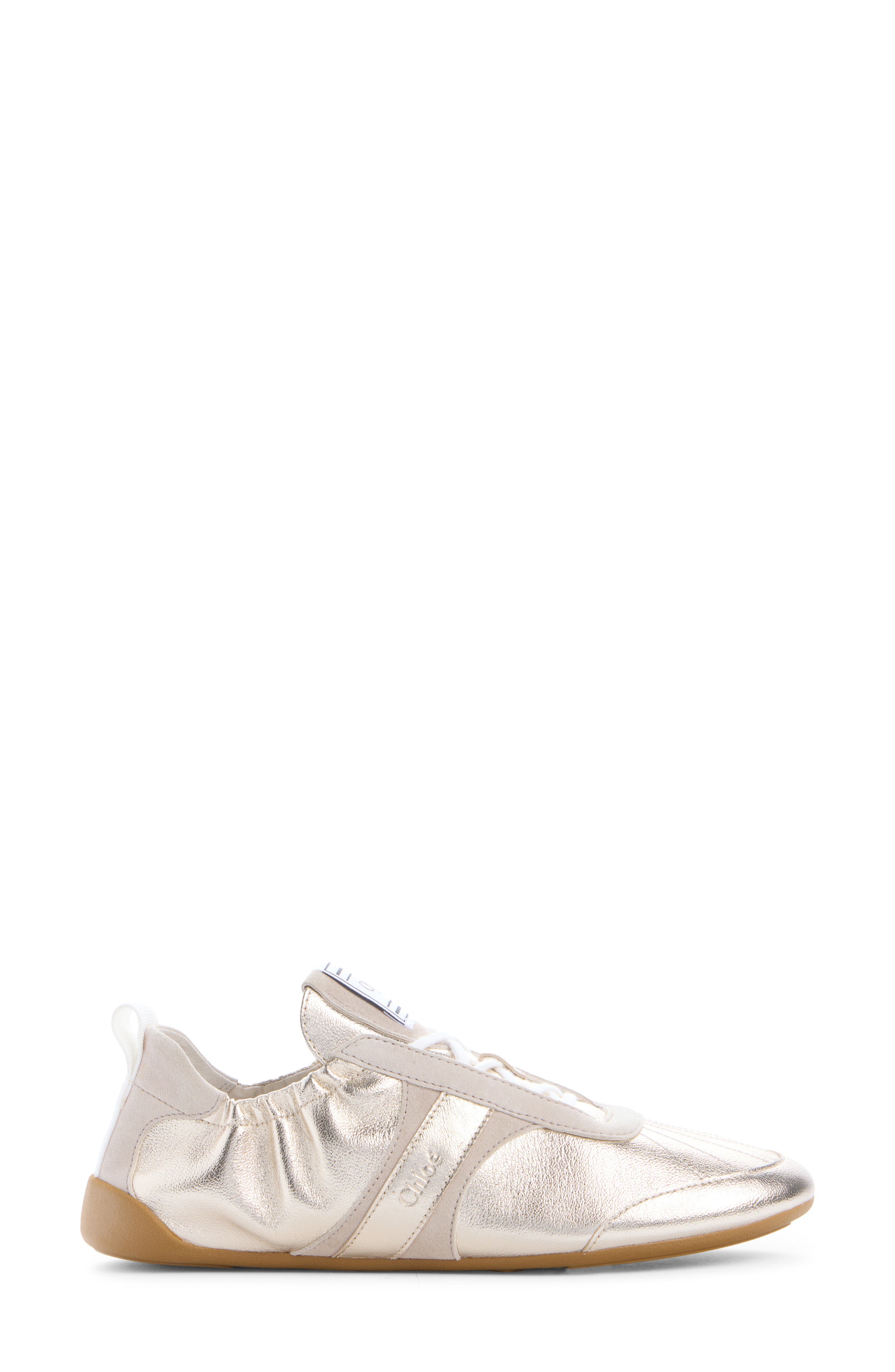 Chloé Kick Sneaker, Alternate, color, Palladium