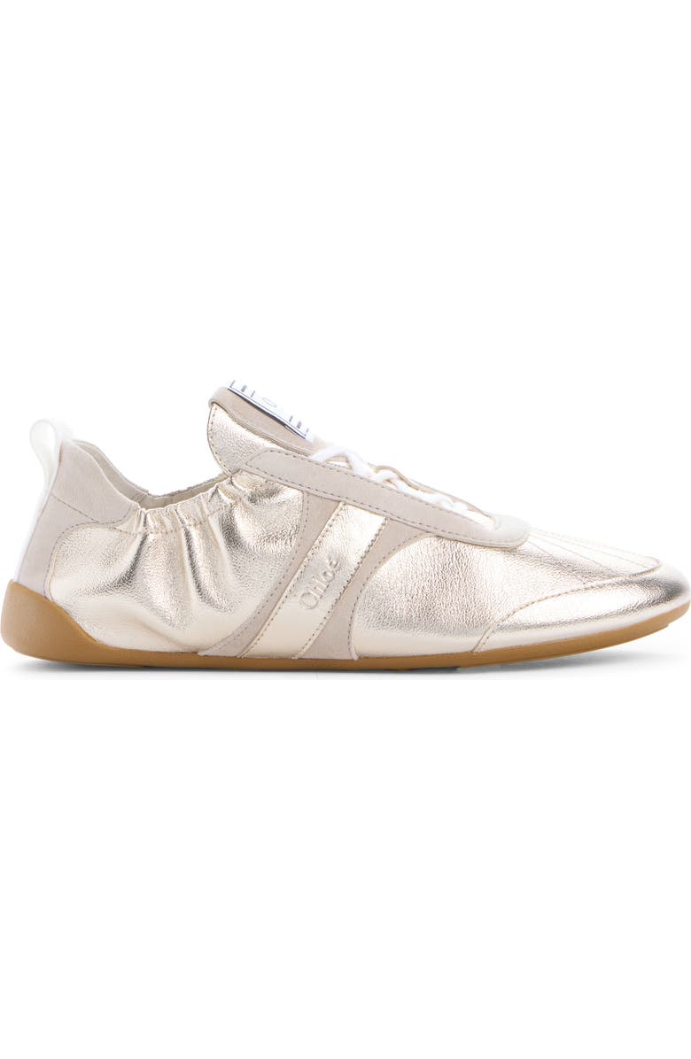 Chloé Kick Sneaker, Alternate, color, Palladium
