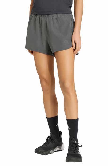 adidas Pacer Workout Woven High Waist Shorts