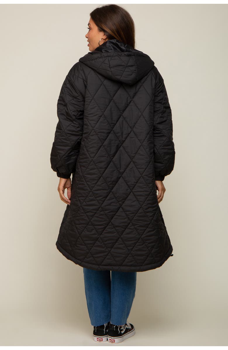 PinkBlush Quilted Long Puffer Jacket, Alternate, color,