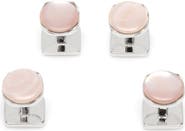 Cufflinks, Inc. Sterling Silver & Mother-of-Pearl Shirt Studs
