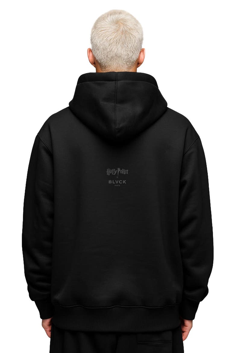 Harry Potter x Blvck 'Teddy' Hoodie, Alternate, color, Black
