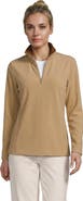 Lands' End Anyweather Fleece Quarter Zip Pullover