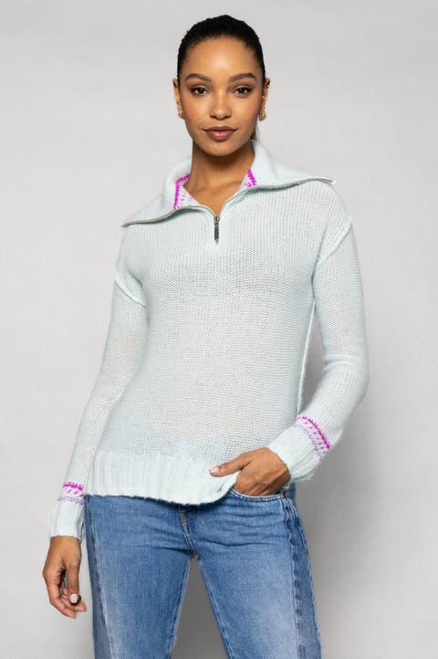 Women s Quarter Zip Cashmere Sweaters Nordstrom