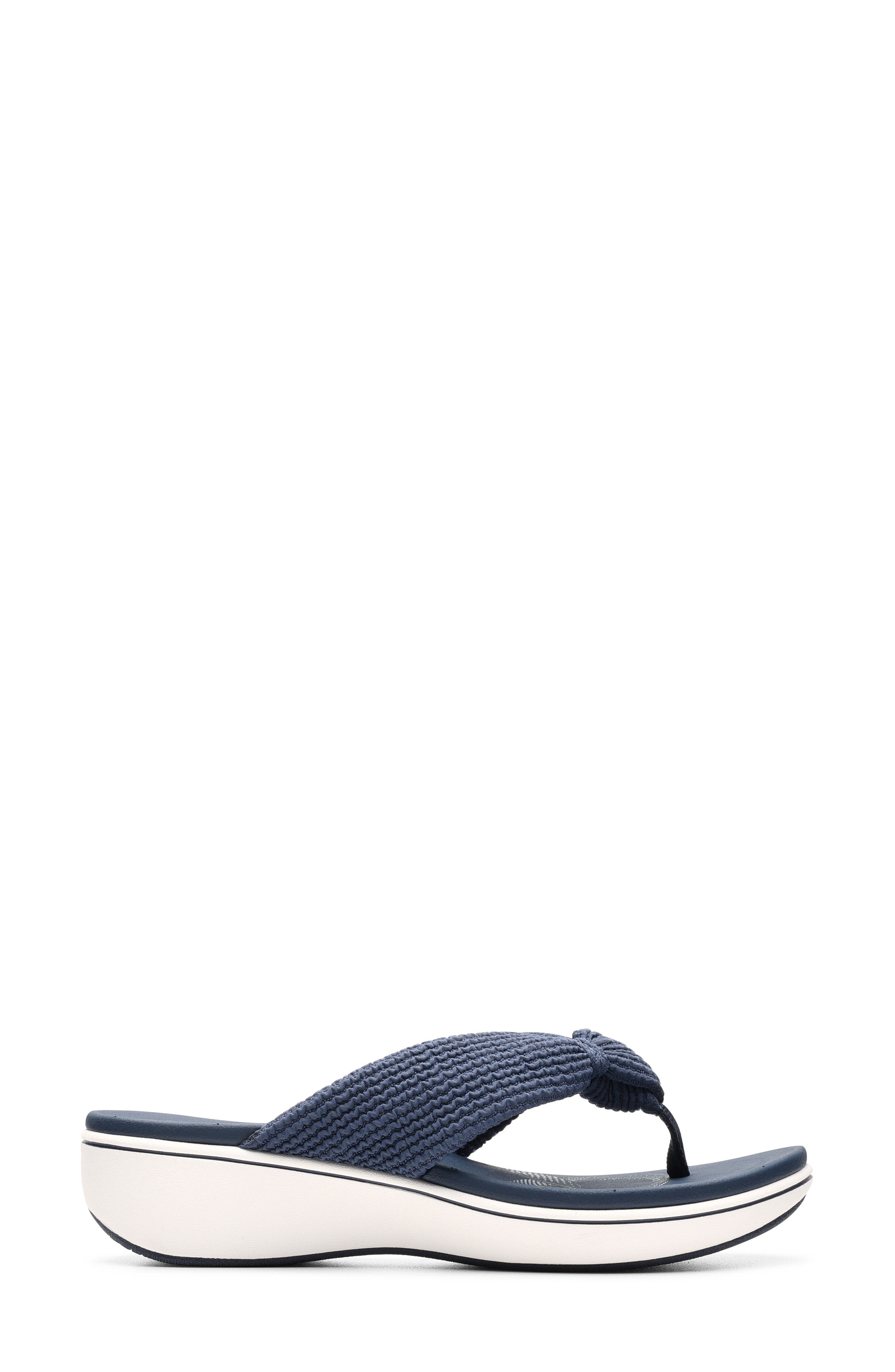 Breezerae Erin Wedge Sandal, Alternate, color, NAVY