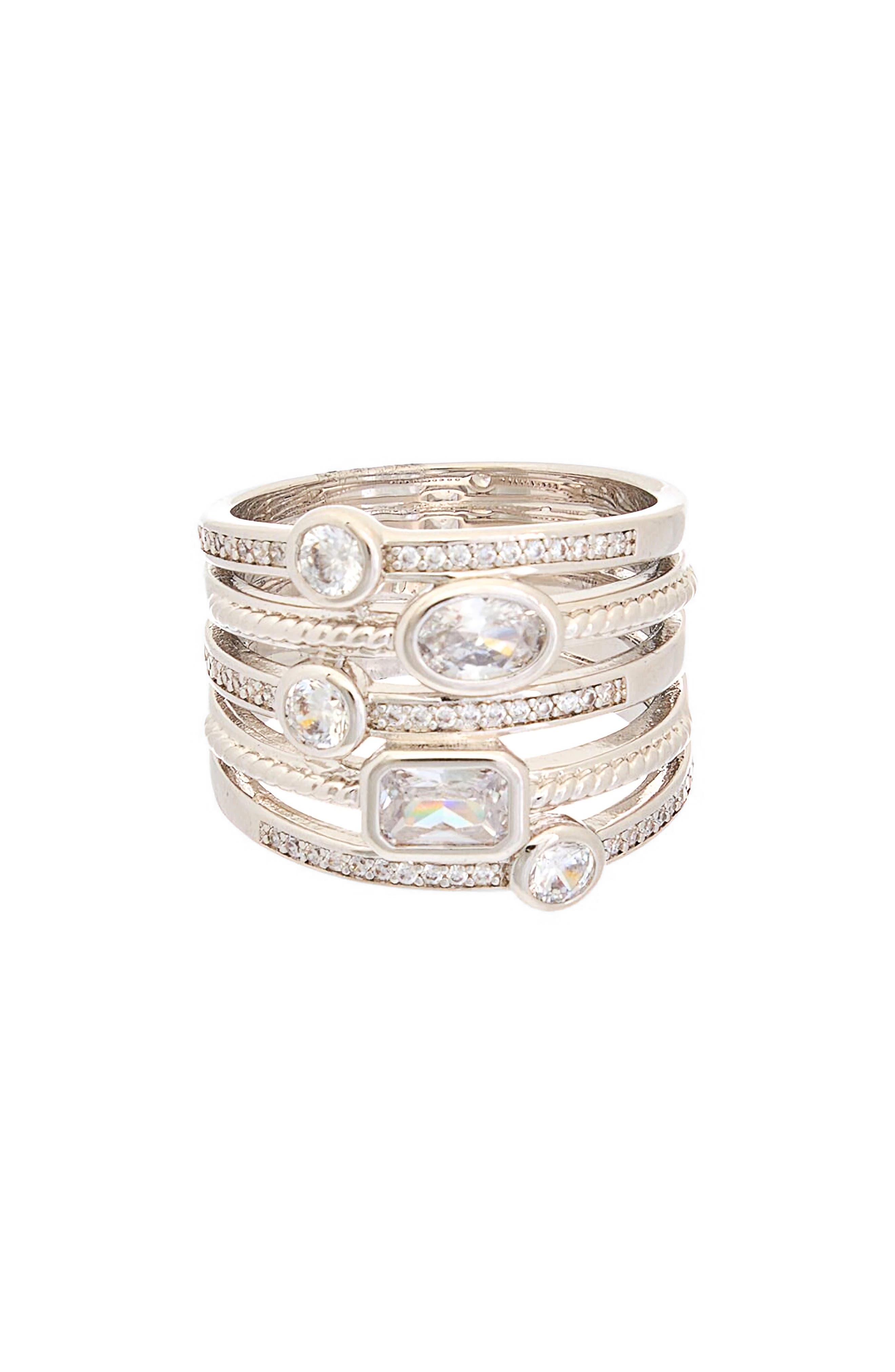 Juvell Layered CZ Ring