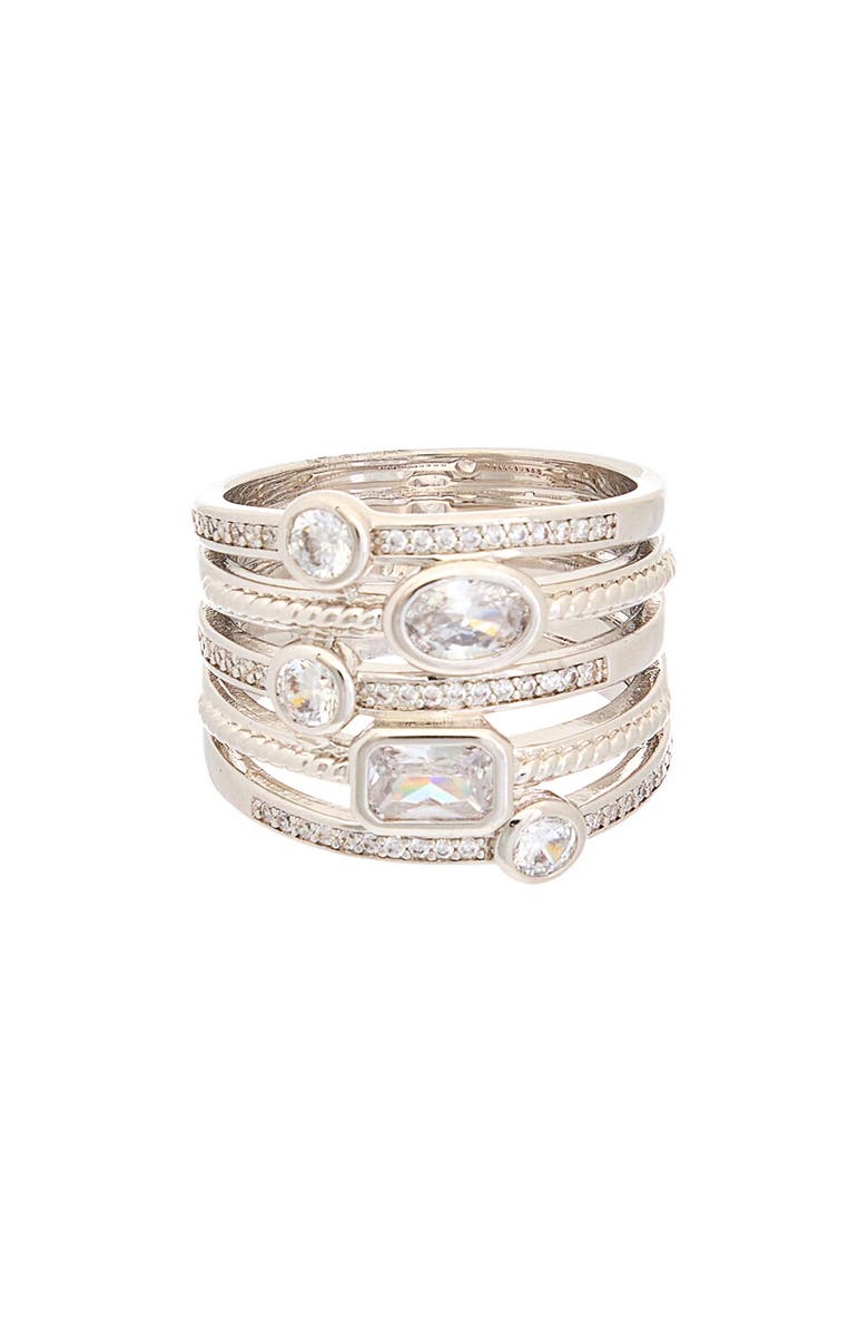 Juvell Layered CZ Ring, Main, color, 