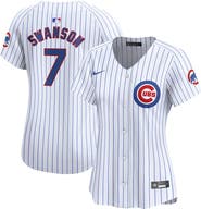 Nike Women's Nike Dansby Swanson White Chicago Cubs Home Limited Player Jersey