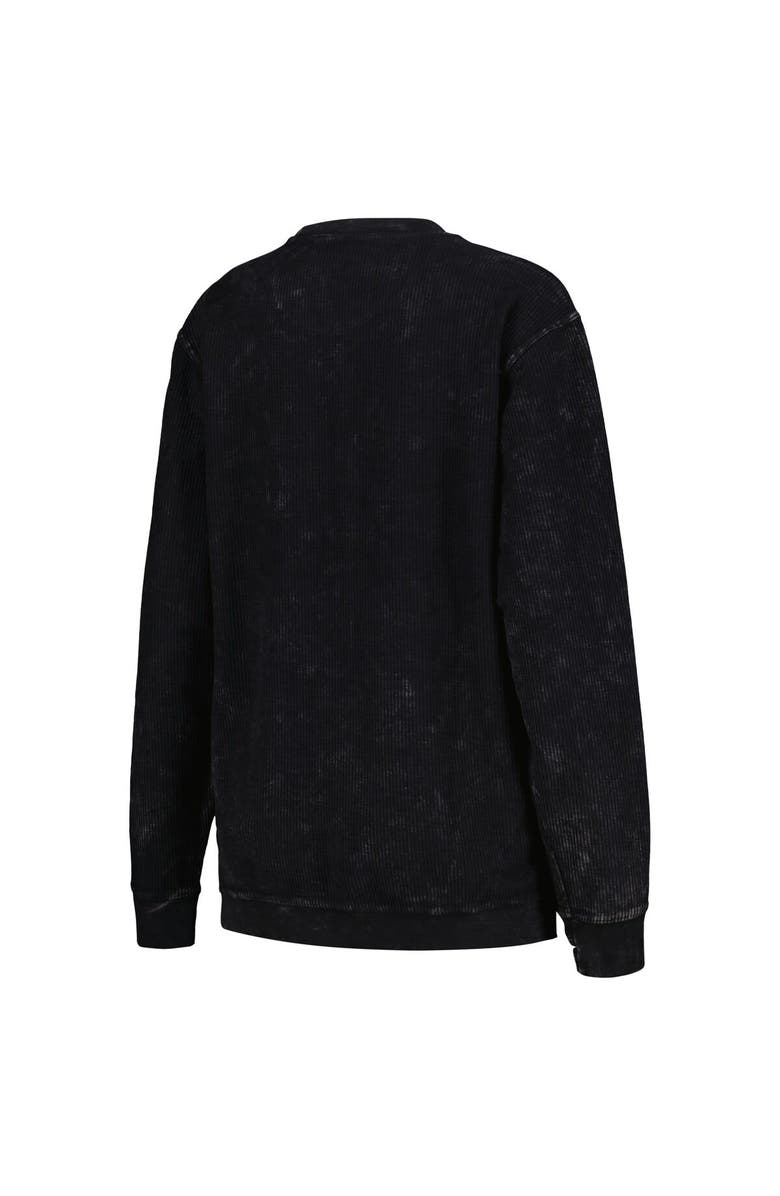 G-III 4HER BY CARL BANKS Women's G-III 4Her by Carl Banks Black Las Vegas Raiders Comfy Cord Pullover Sweatshirt, Alternate, color, Black