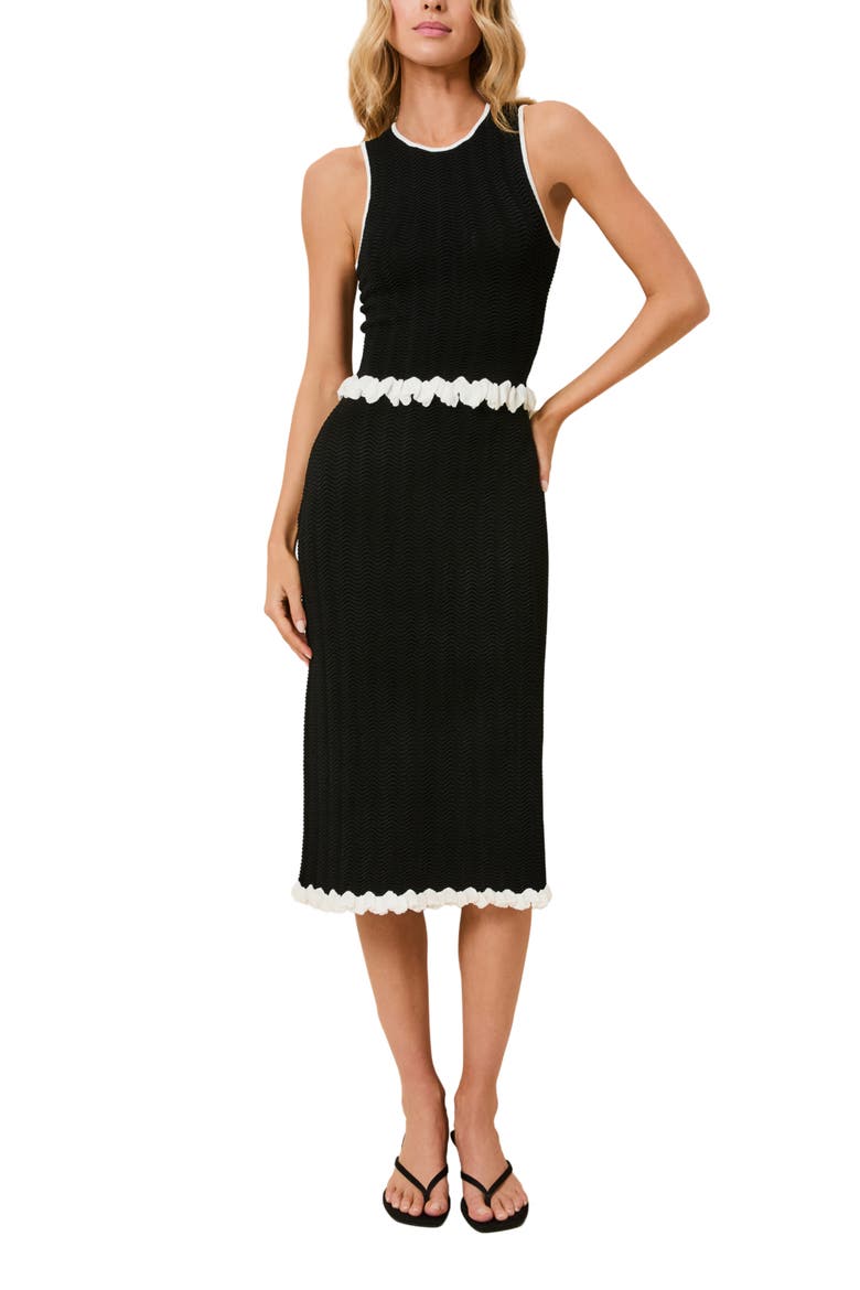 The Diana Sleeveless Top, Main, color, NOIR