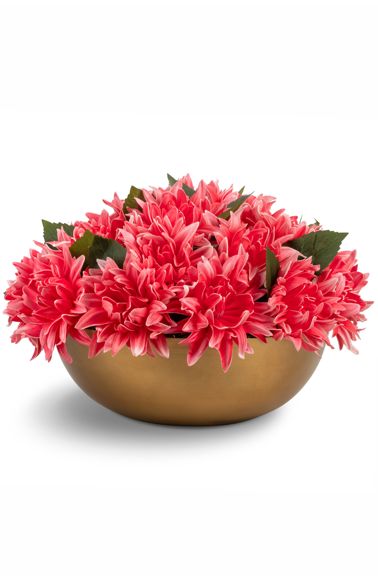 CocoBella Livia RealTouch Dahlia Arrangement, Main, color, Cerise