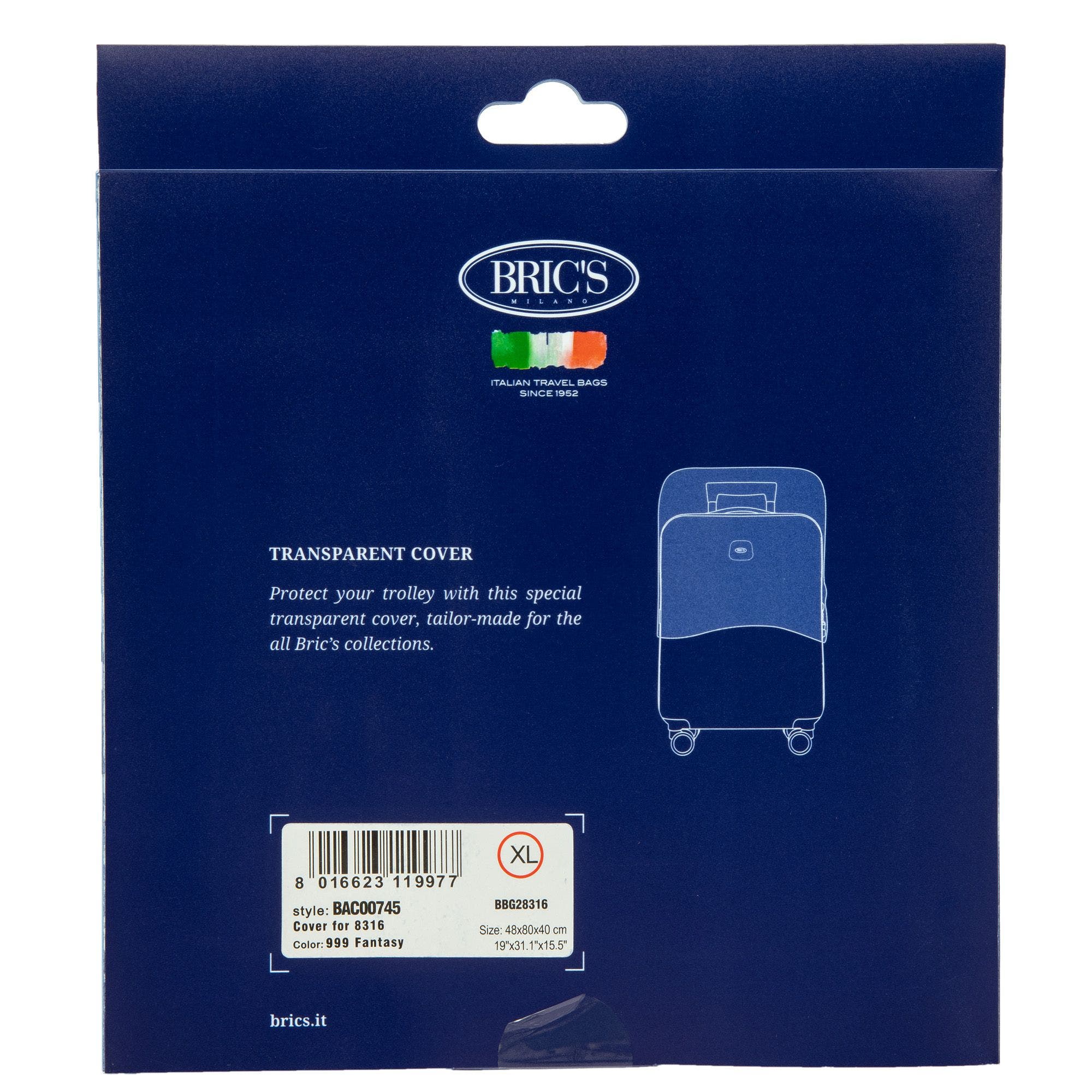 Bric's Transparent Cover BBG 28316 Trunk, Alternate, color, 