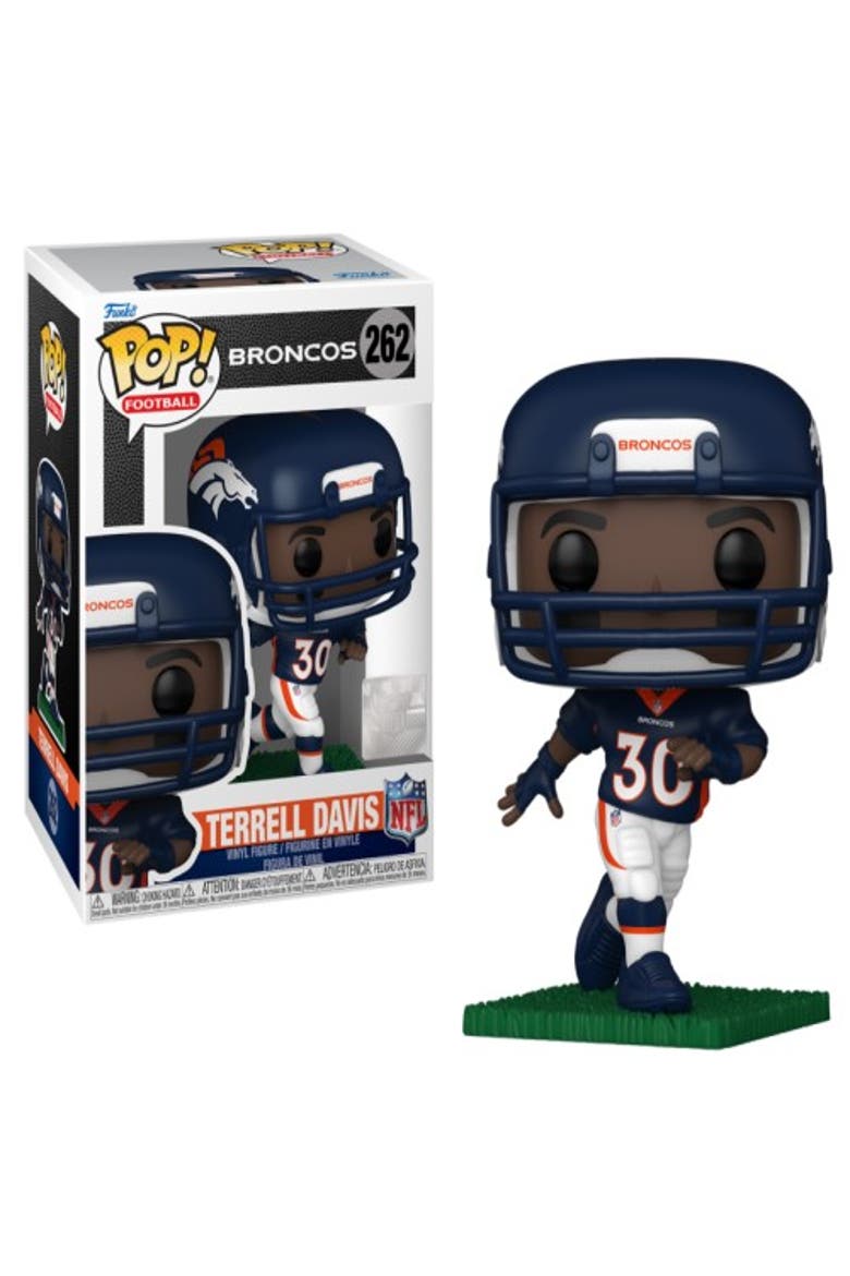 Terrell Davis (Denver Broncos) NFL Funko Pop! Legends, Main, color, White