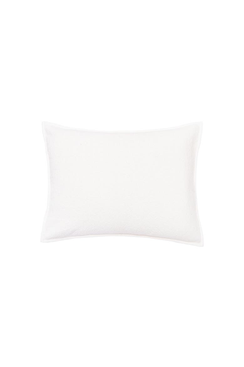 Chander Dove Cotton Standard Sham 20" x 26", Main, color, White