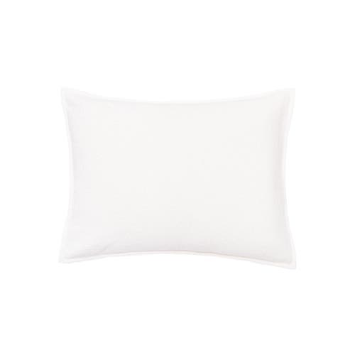Elisabeth York 20" X 26" Chander Dove Cotton Standard Sham In White