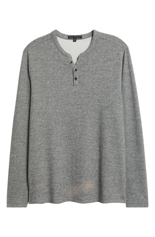 Robert Barakett Alec Heathered Henley In Gray