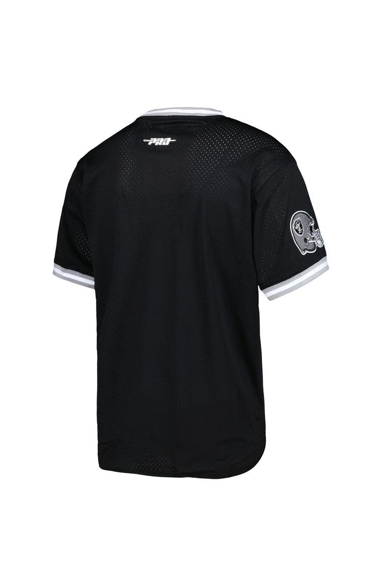 PRO STANDARD Men's Pro Standard Davante Adams Black Las Vegas Raiders Mesh Player Name & Number Top, Alternate, color, 