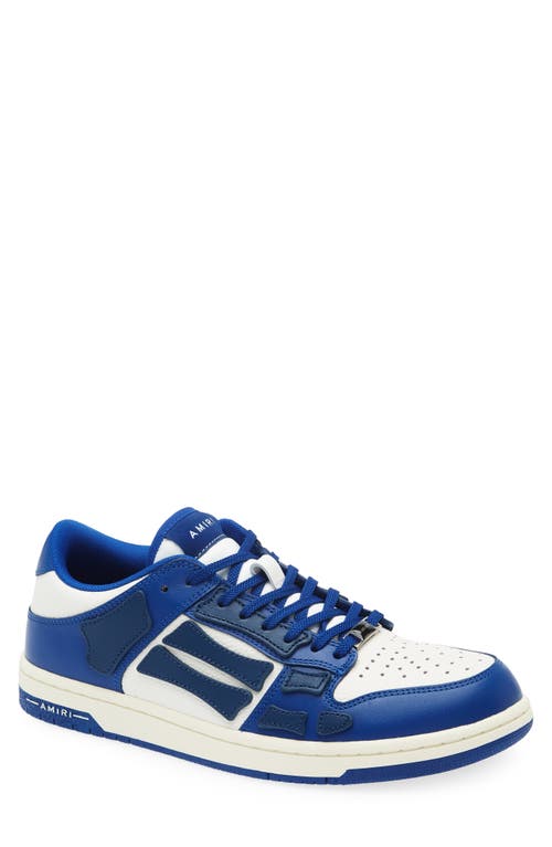Amiri Low-top Leather Sneakers With Perforated Upper