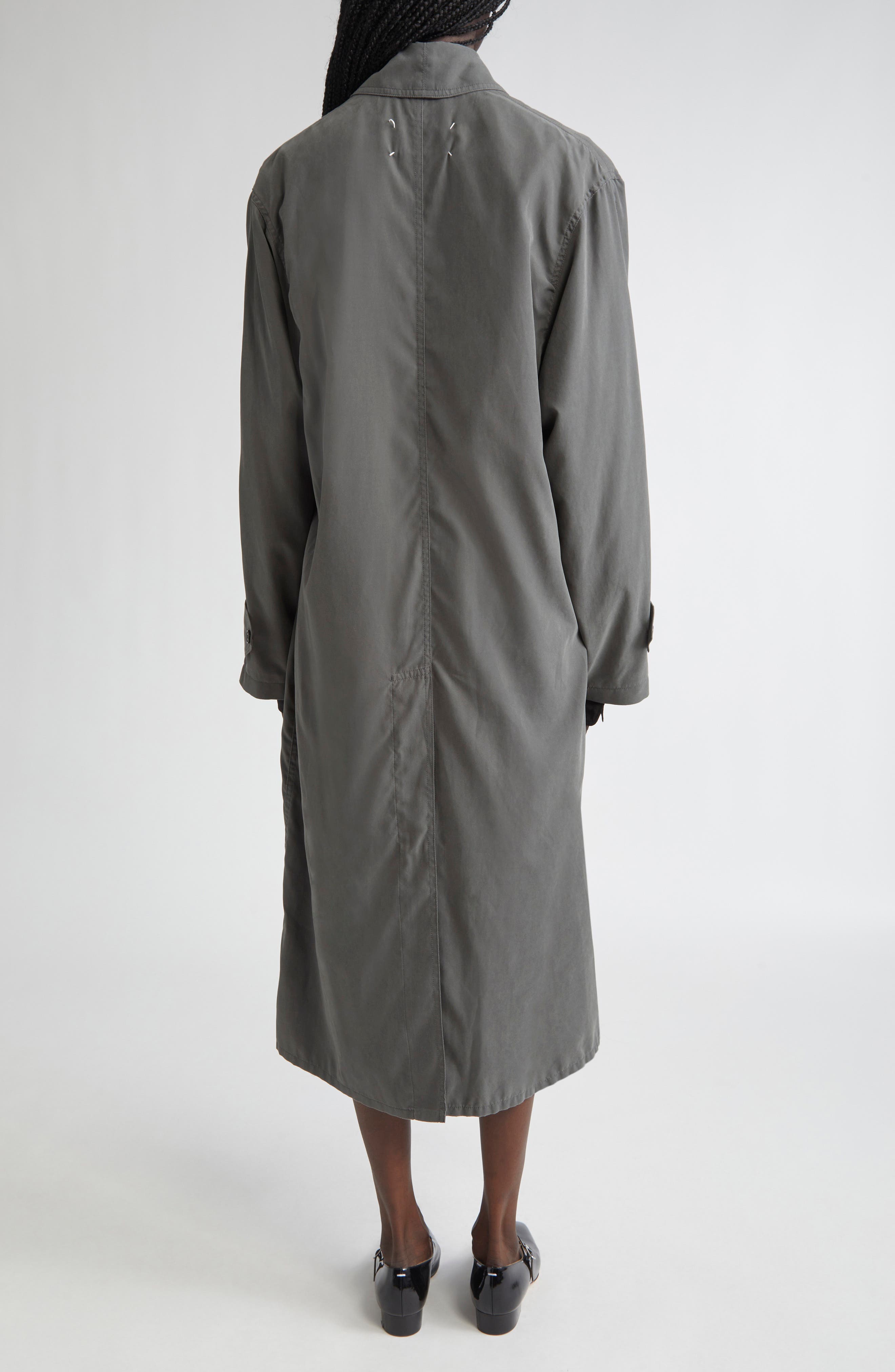 Peached Twill Trench Coat (Women) | Nordstrom