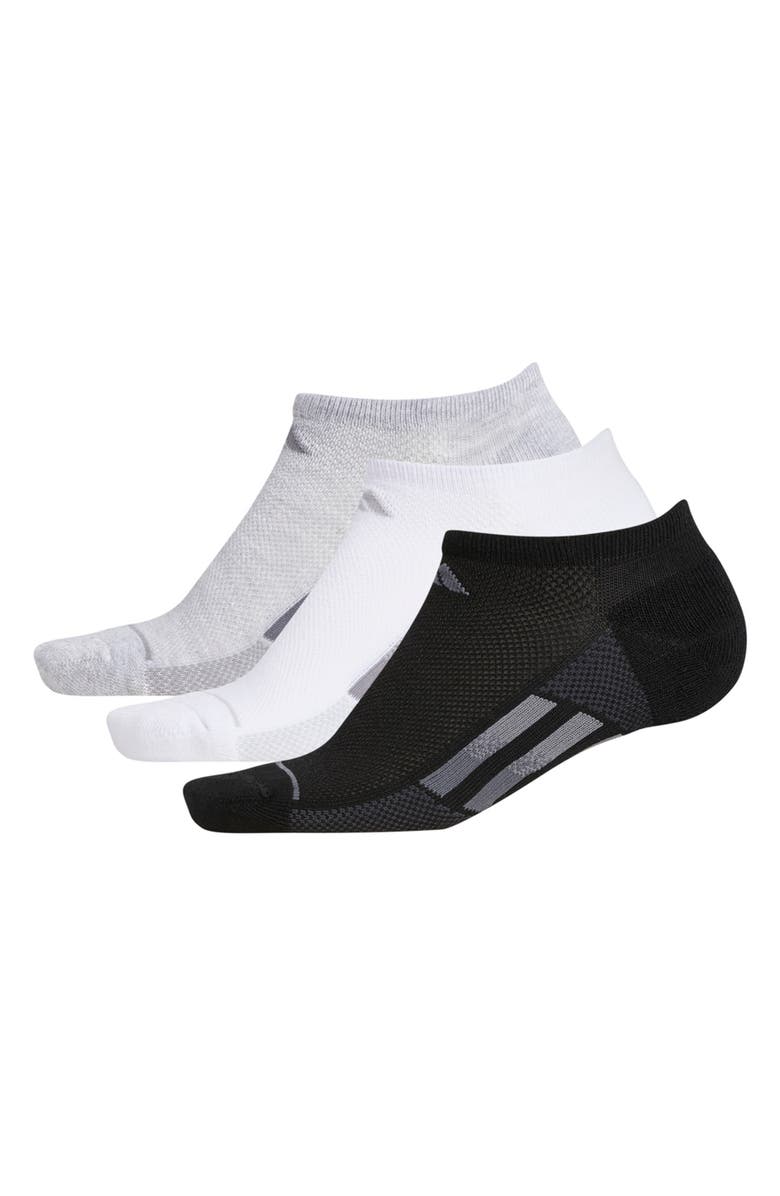 adidas Superlite Stripe No Show Socks - Pack of 3, Alternate, color,