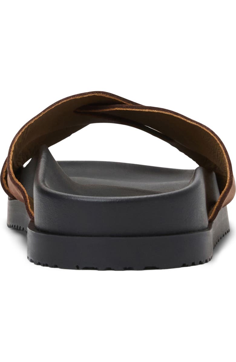 Bruno Magli Bologna Slide Sandal, Alternate, color, Moka Nubuck