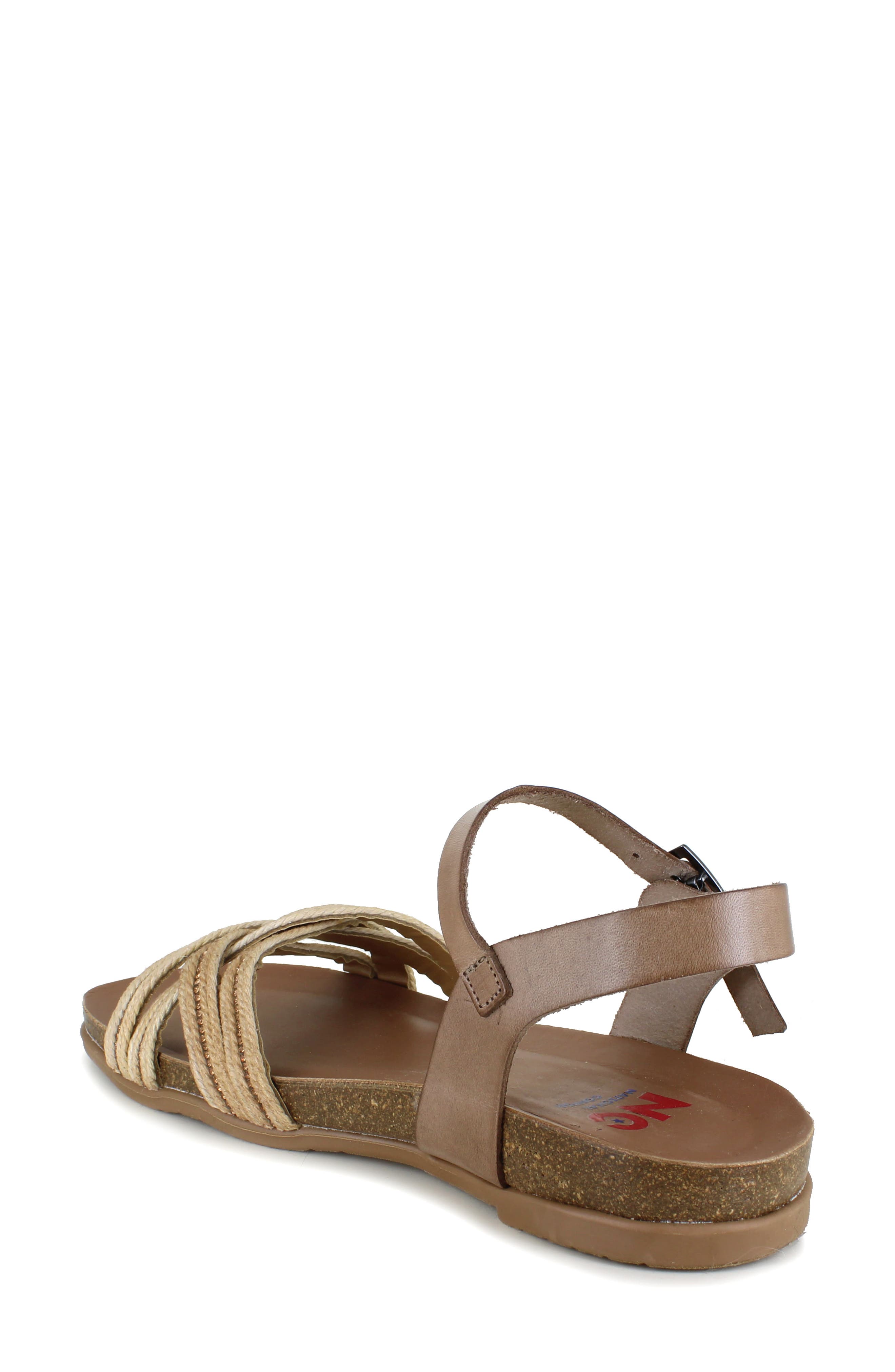 Porto Sandal, Alternate, color, TAUPE LEATHER
