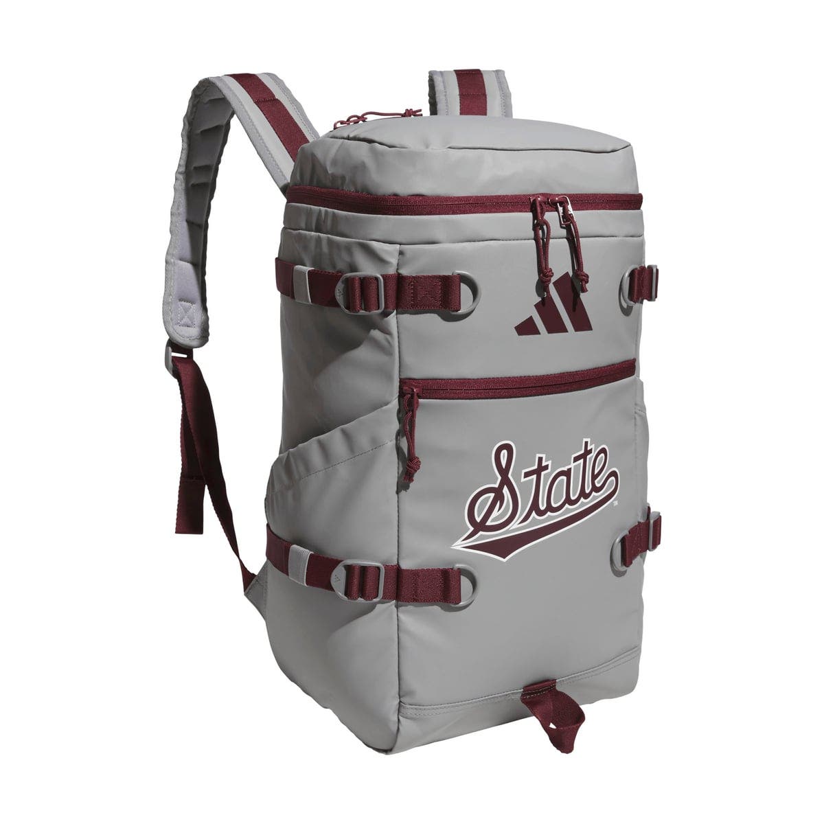 Mississippi State Bulldogs Collegiate Vista Backpack, Main, color, Gray