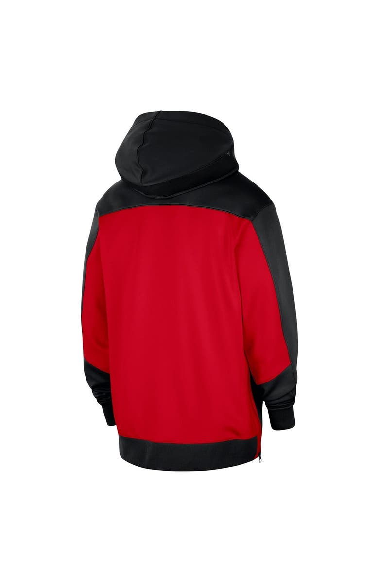 Nike Men's Nike Black Houston Rockets Authentic On-Court Showtime Performance Full-Zip Hoodie, Alternate, color,