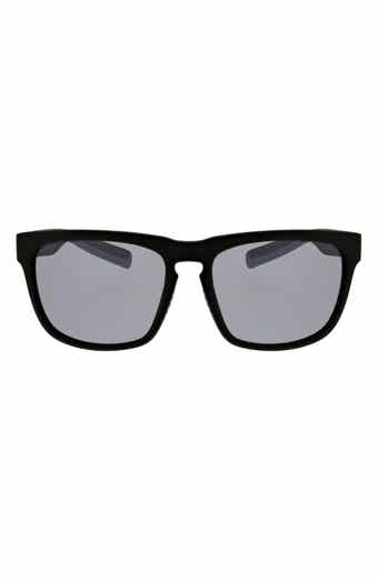 Hurley Modern 56mm Polarized Square Sunglasses