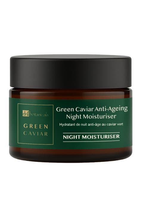 Green Caviar & Argan Oil Anti-Oxidant Anti-Ageing Night Cream 50ml for Anti-Aging, Brightening