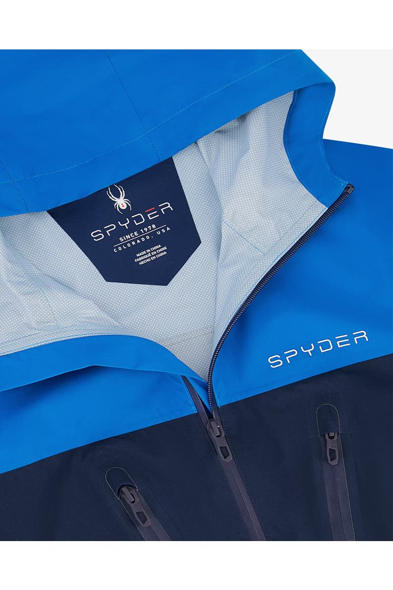 Men Overcast Rain Jacket, Alternate, color, Royal blue