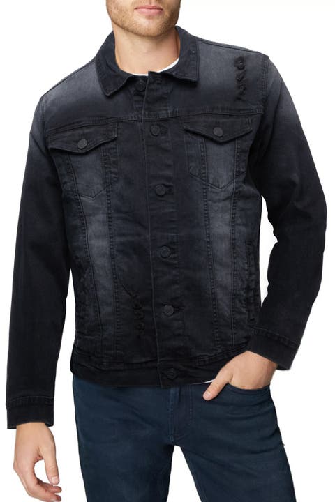 Washed Slim Denim Jacket 