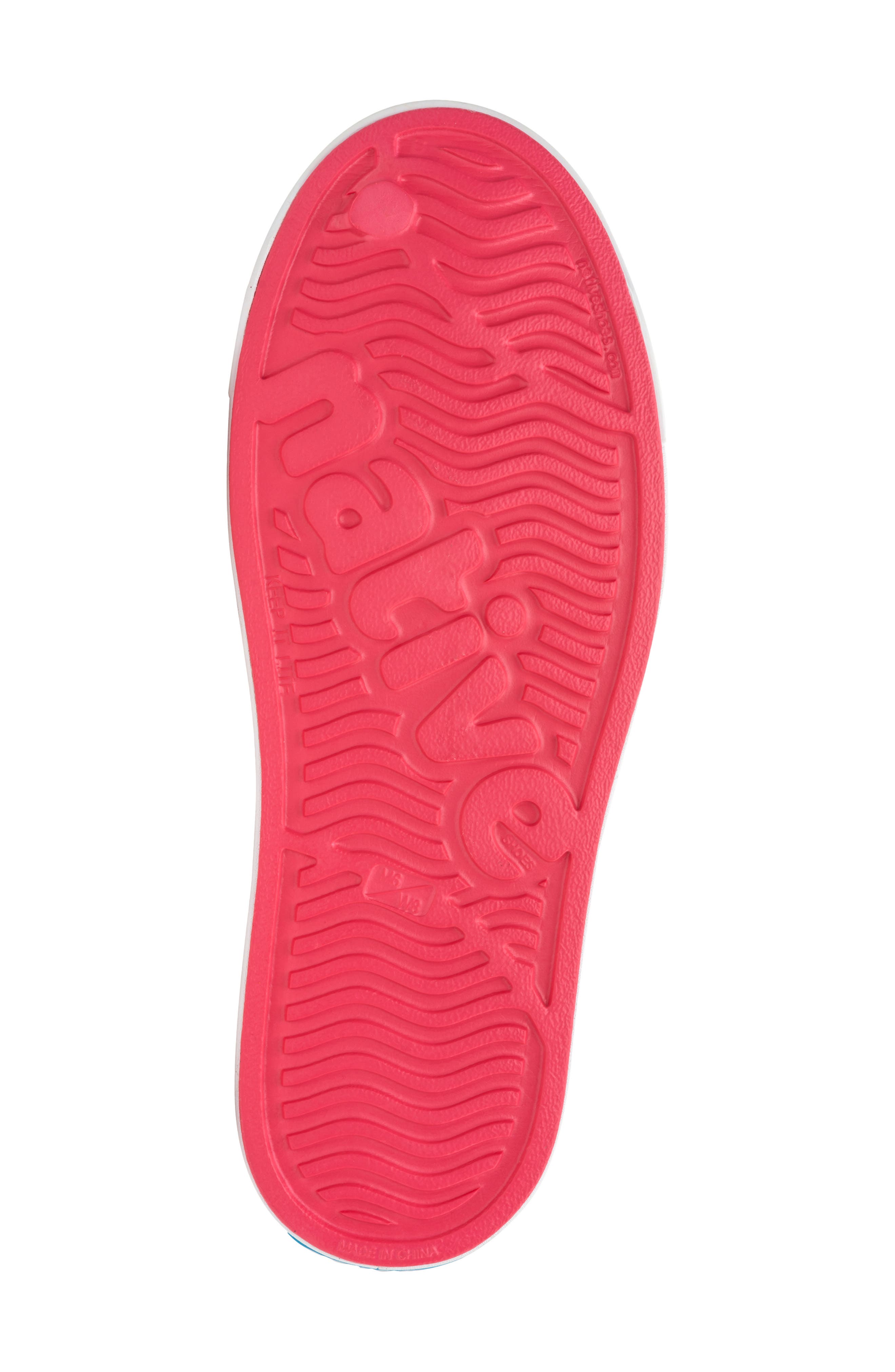 Jefferson Vegan Perforated Sneaker, Alternate, color, DAZEPINK/SHELL WHITE