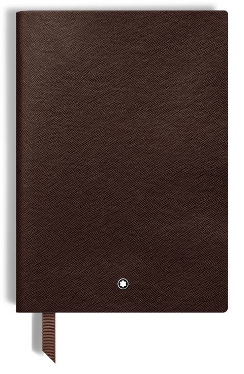 Medium Lined Leather Notebook