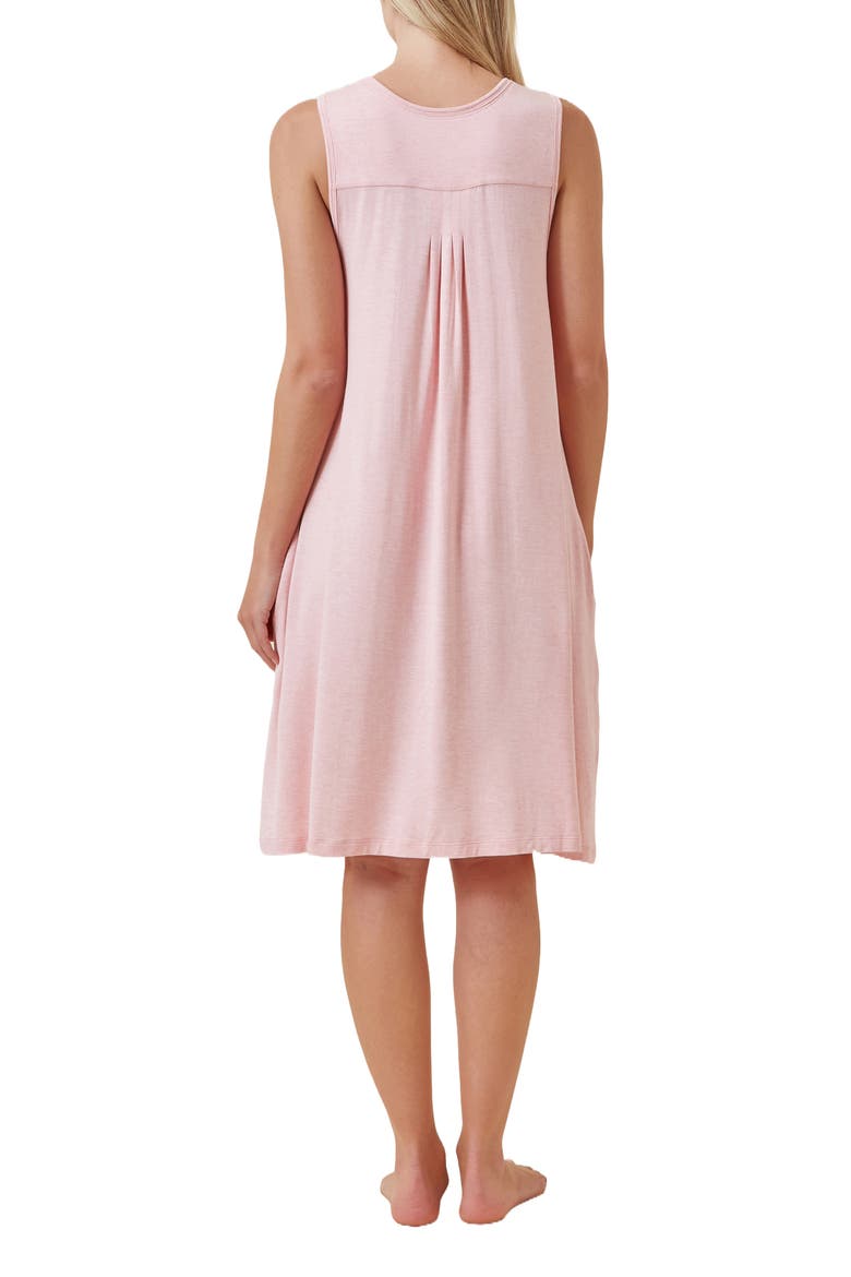 Pleated Chemise, Alternate, color, PAPINELLE PINK