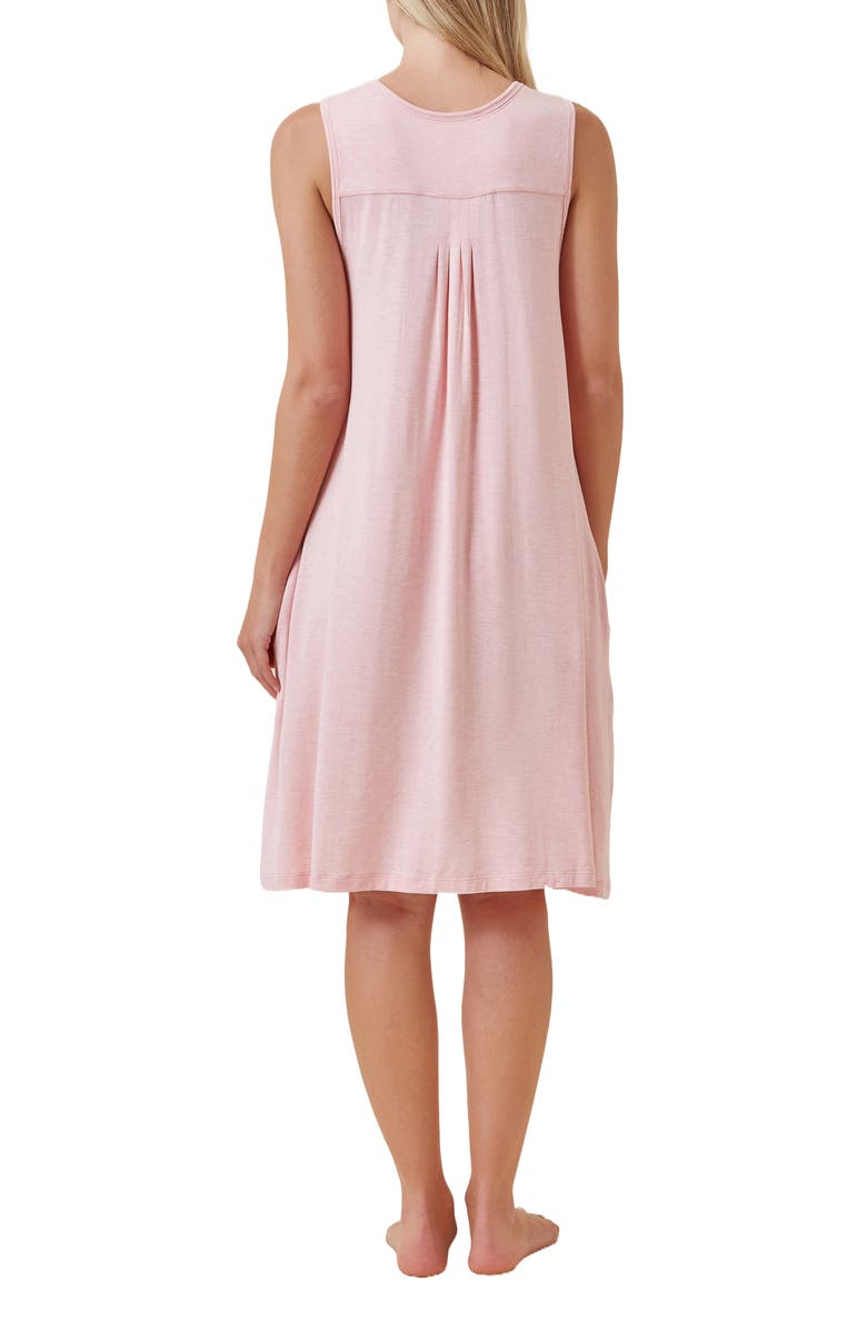 Papinelle Pleated Chemise, Alternate, color, Papinelle Pink