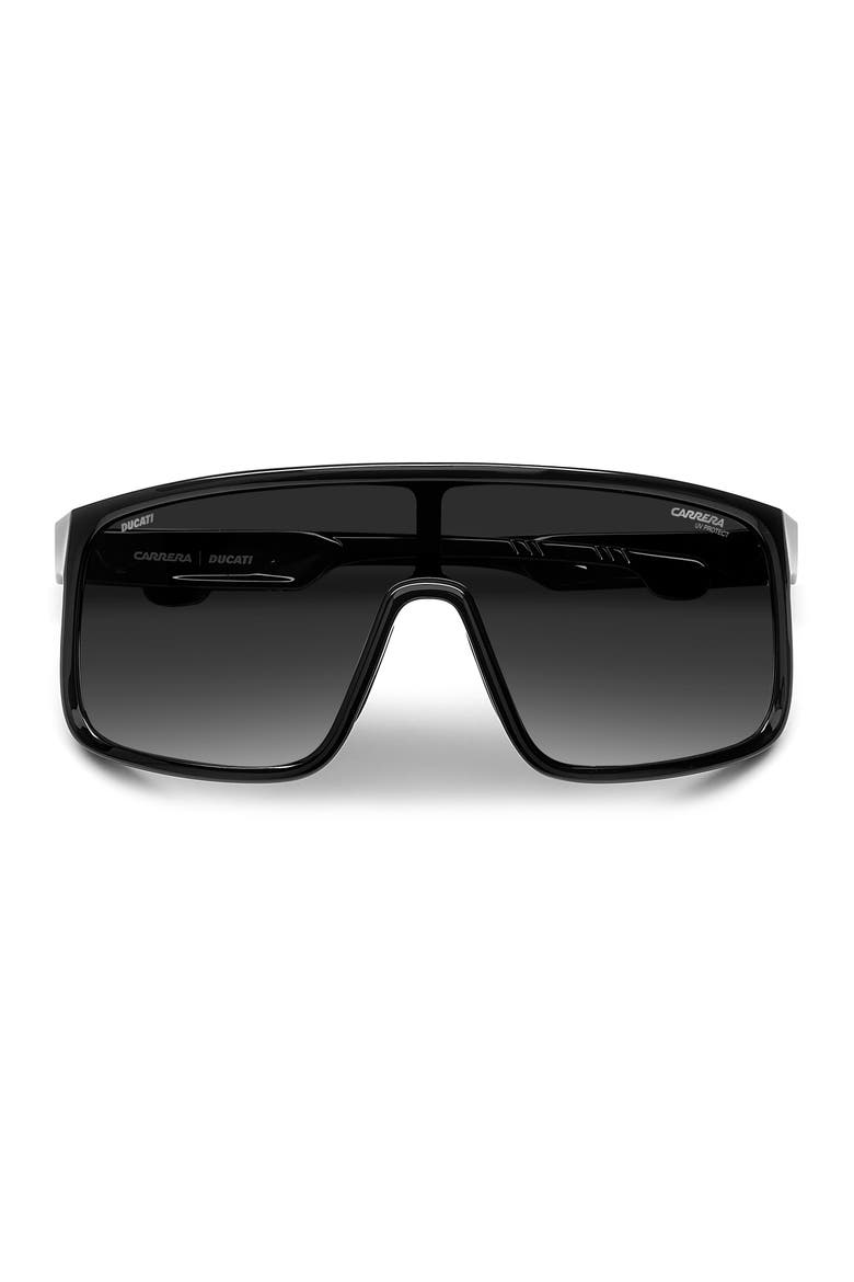 99mm Shield Sunglasses, Alternate, color, BLACK/ GREY SHADED
