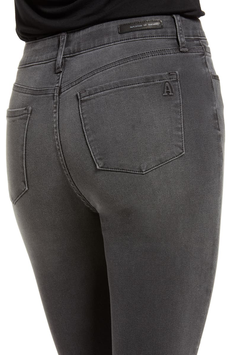 Articles of Society London Crop Flare Jeans, Alternate, color, 