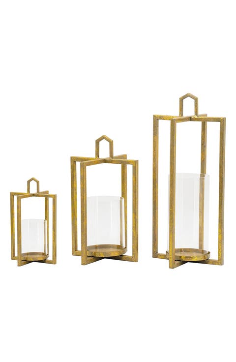 Set of Three Lantern Set