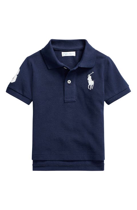 Mesh Sleeve Cotton Polo (Baby)