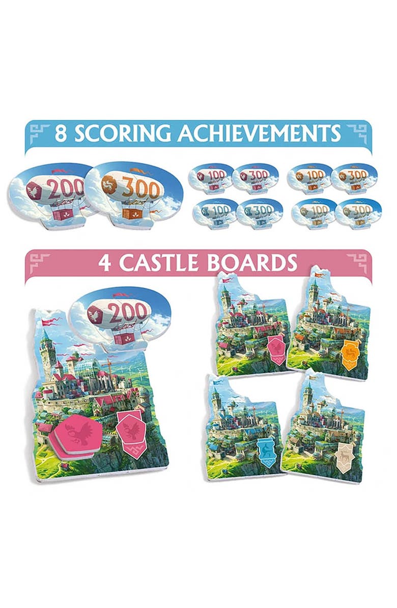 Mighty Boards Rebirth Tile Laying Board Game, Age 10+, Alternate, color, Multicolored