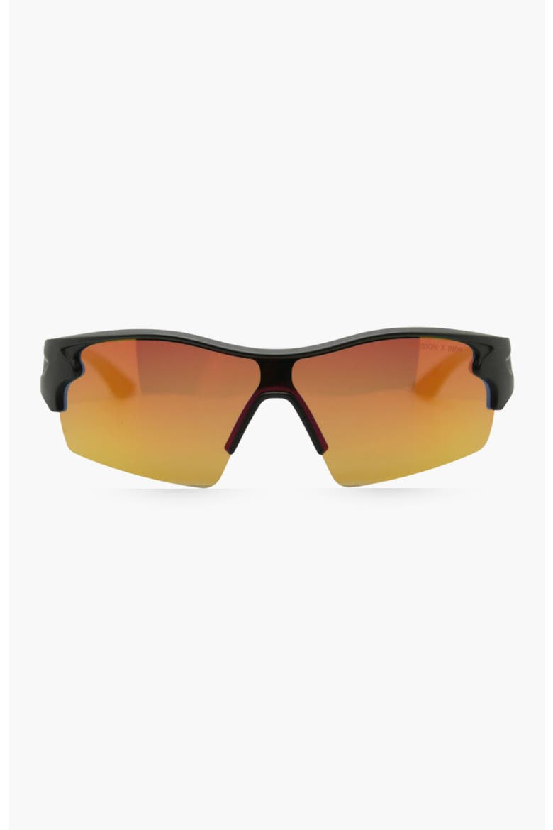 Session Sport Polarized Sunglasses, Main, color, Orange Mirror