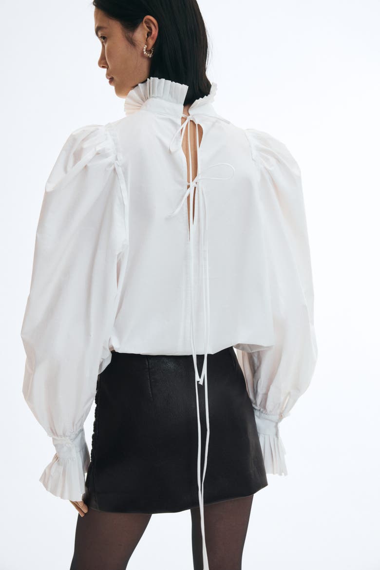 Braided-Detail Skirt, Alternate, color, Black