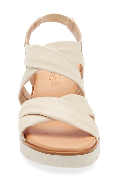Cordani Margo Wedge Sandal In Beige
