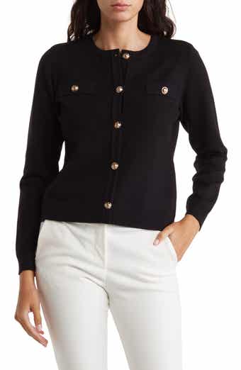 Adrianna Papell Frayed Waffle Knit Cardigan | Nordstromrack Adrianna Papell Frayed Waffle Knit Cardigan | Nordstromrack
