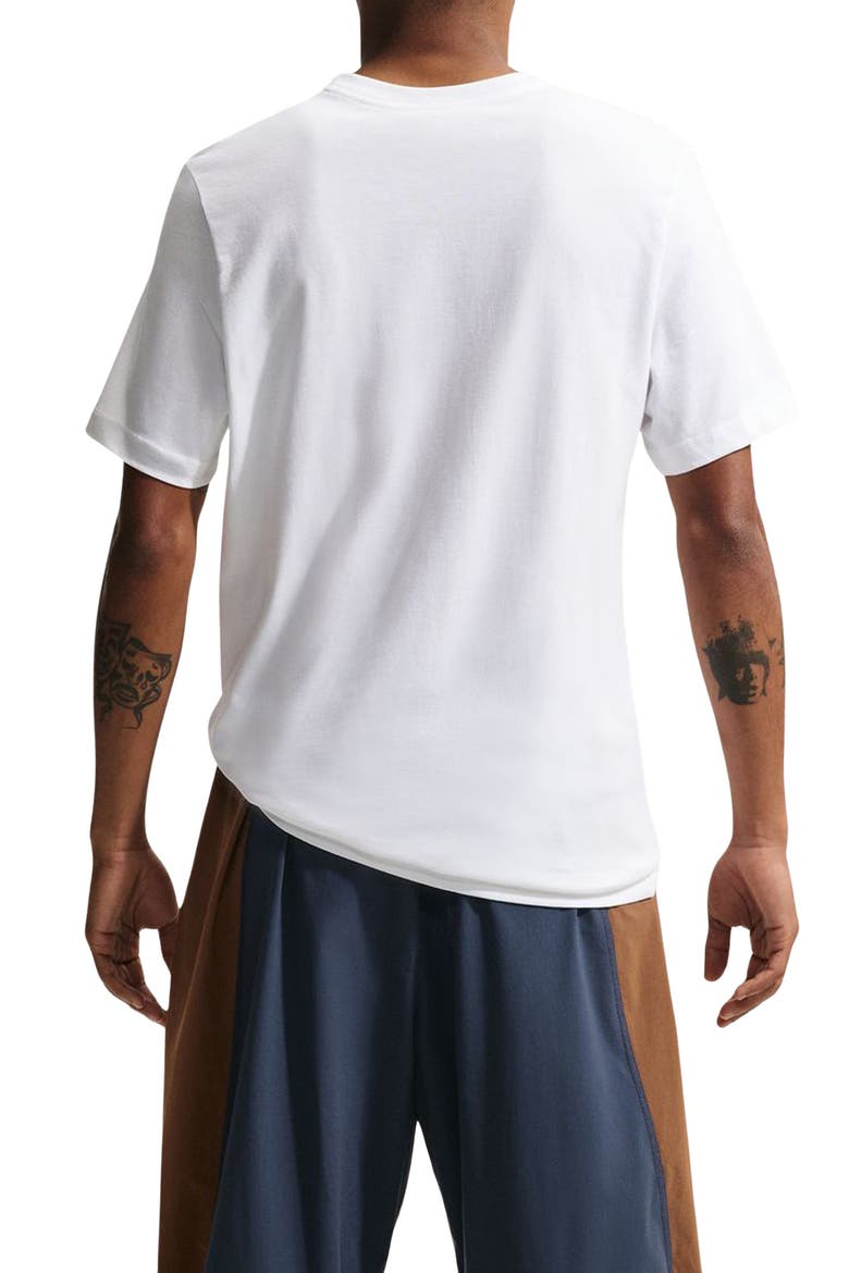 FFF Crest Cotton Graphic T-Shirt, Alternate, color, WHITE