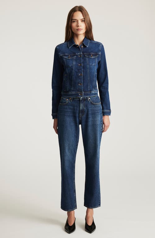 Mavi Jeans Cecilia Denim Trucker Jacket In Blue