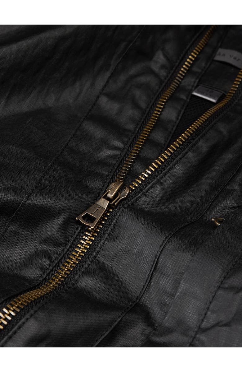 John Varvatos Irving Coated Linen Jacket, Alternate, color,